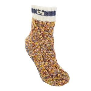 Womens UGG DeeDee Fleece Lined Quarter II Socks